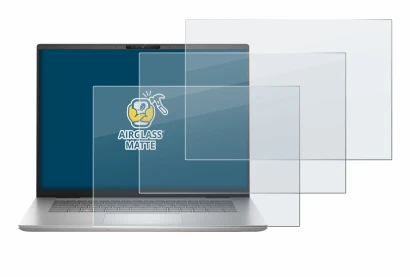 Abbildung des Geräts Dell Inspiron 16 Plus 7630 mit einer Vielzahl des Displayschutzes.