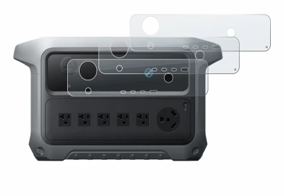 Abbildung des Geräts Anker SOLIX C2000 Gen 2 mit einer Vielzahl des Displayschutzes.