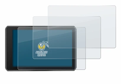 Abbildung des Geräts Garmin zumo XT3 4.7" mit einer Vielzahl des Displayschutzes.