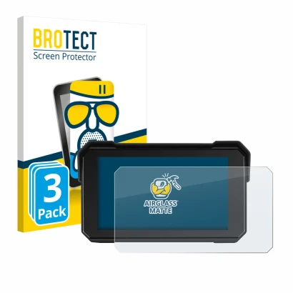 Vorderseite einer Produktverpackung mit dem Markenlogo BROTECT. Daneben ist das Gerät GOHHDL A4058-AM39DE-GOH 5" mit dem zugeh