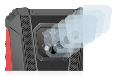 Abbildung des Geräts Ulefone Armor 8 Pro (NUR Kameraschutz) mit einer Vielzahl des Displayschutzes.