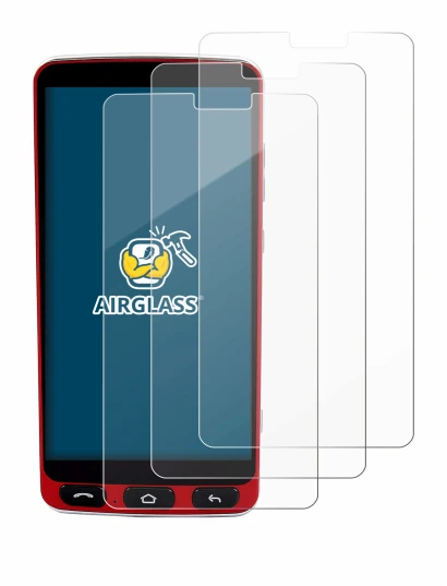 Abbildung des Geräts Olympia Neo Smartphone mit einer Vielzahl des Displayschutzes.