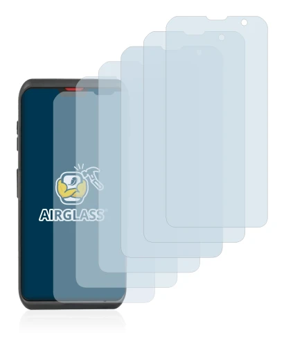Abbildung des Geräts Honeywell ScanPal EDA52 mit einer Vielzahl des Displayschutzes.