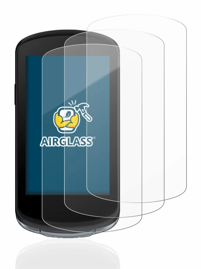 Abbildung des Geräts Garmin Edge 1040 mit einer Vielzahl des Displayschutzes.