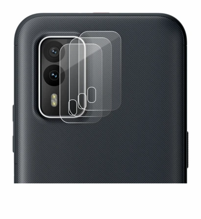 Abbildung des Geräts Nokia XR21 (NUR Kameraschutz) mit einer Vielzahl des Displayschutzes.