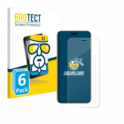 Vorderseite einer Produktverpackung mit dem Markenlogo BROTECT. Daneben ist das Gerät Honor Magic 7 RSR Porsche Design mit dem