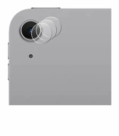 Abbildung des Geräts Apple iPad Air 11" M3 2025 (NUR Kameraschutz) mit einer Vielzahl des Displayschutzes.