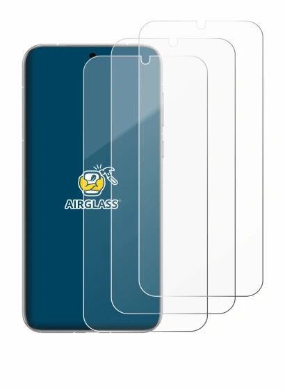 Abbildung des Geräts Huawei Pura 80 Pro mit einer Vielzahl des Displayschutzes.