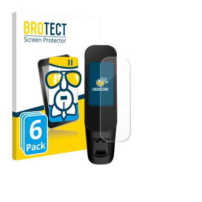 Vorderseite einer Produktverpackung mit dem Markenlogo BROTECT. Daneben ist das Gerät Xiaomi Electric Scooter 6 Max mit dem zu