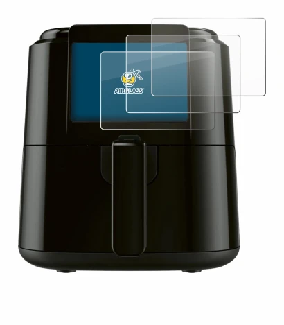 Abbildung des Geräts SilverCrest SHFD 1400 C1 mit einer Vielzahl des Displayschutzes.