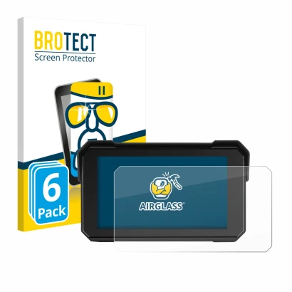 Vorderseite einer Produktverpackung mit dem Markenlogo BROTECT. Daneben ist das Gerät GOHHDL A4058-AM39DE-GOH 5" mit dem zugeh