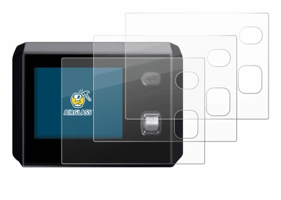 Abbildung des Geräts SkyRC MC5000 mit einer Vielzahl des Displayschutzes.