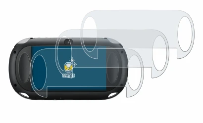 Abbildung des Geräts Sony Playstation PCH-1000-Serie PS Vita Touchpad (Rückseite) mit einer Vielzahl des Displayschutzes.