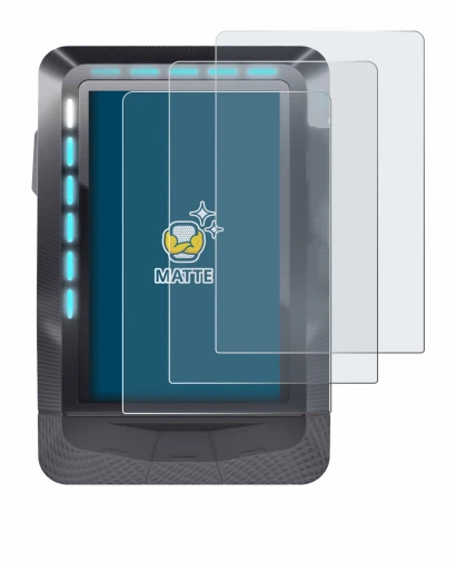 Abbildung des Geräts Wahoo Elemnt GPS mit einer Vielzahl des Displayschutzes.