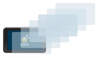 Abbildung des Geräts Desview R5 5.5" mit einer Vielzahl des Displayschutzes.