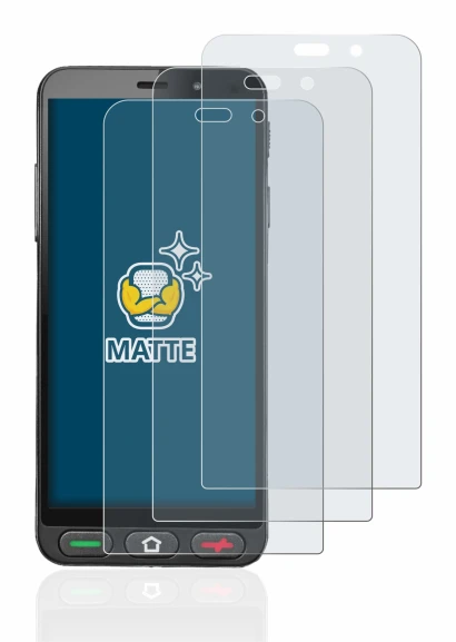 Abbildung des Geräts Brondi Amico S Nero mit einer Vielzahl des Displayschutzes.