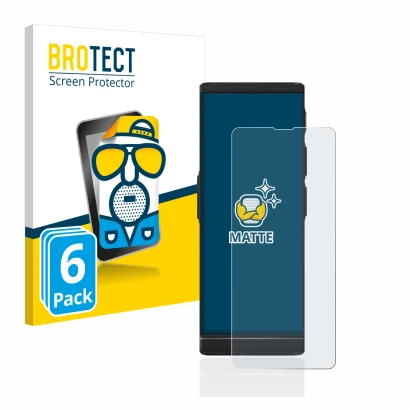 Vorderseite einer Produktverpackung mit dem Markenlogo BROTECT. Daneben ist das Gerät Vasco Translator V4 mit dem zugehörigen 