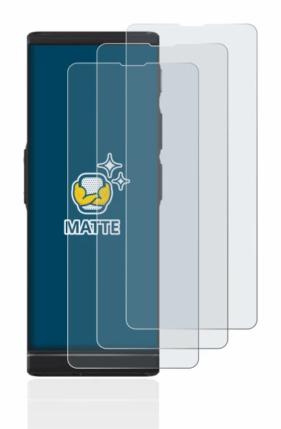 Abbildung des Geräts Vasco Translator V4 mit einer Vielzahl des Displayschutzes.