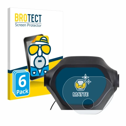 Vorderseite einer Produktverpackung mit dem Markenlogo BROTECT. Daneben ist das Gerät Epowerfun ePF-2 mit dem zugehörigen Disp