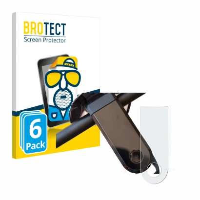 Vorderseite einer Produktverpackung mit dem Markenlogo BROTECT. Daneben ist das Gerät NIU KQi3 Max mit dem zugehörigen Display