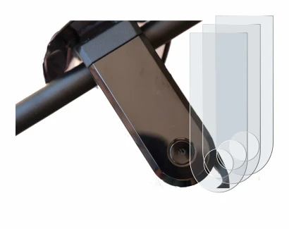 Abbildung des Geräts NIU KQi3 Max mit einer Vielzahl des Displayschutzes.