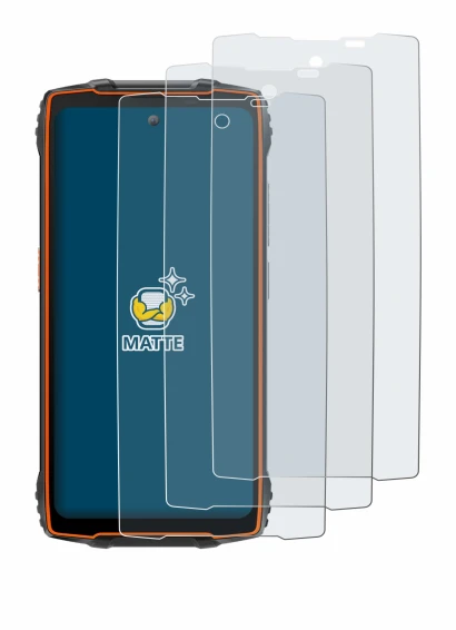 Abbildung des Geräts Blackview Oscal Pilot 2 mit einer Vielzahl des Displayschutzes.