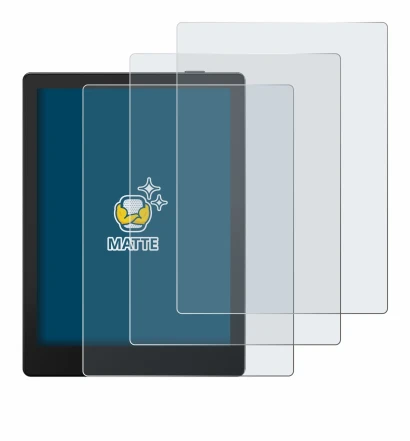 Abbildung des Geräts Boox Go 6 mit einer Vielzahl des Displayschutzes.