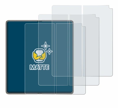 Abbildung des Geräts Huawei Mate X6 (Inneres Display) mit einer Vielzahl des Displayschutzes.