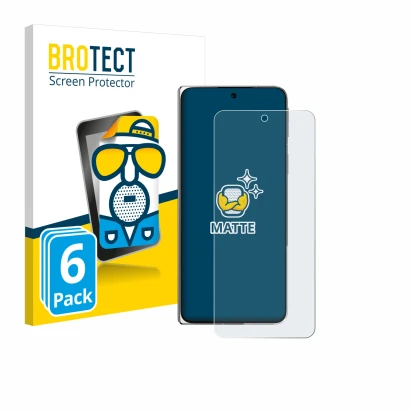 Vorderseite einer Produktverpackung mit dem Markenlogo BROTECT. Daneben ist das Gerät Oppo Find N5 mit dem zugehörigen Display