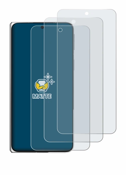 Abbildung des Geräts Oppo Find N5 mit einer Vielzahl des Displayschutzes.