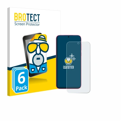 Vorderseite einer Produktverpackung mit dem Markenlogo BROTECT. Daneben ist das Gerät Huawei Pura 80 mit dem zugehörigen Displ