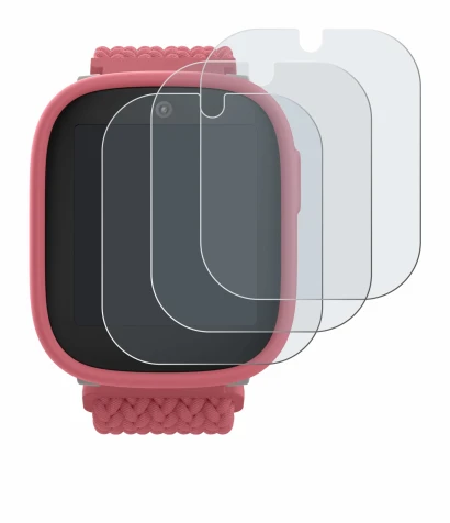 Abbildung des Geräts Xplora X6 Play 2025 (2. Generation) mit einer Vielzahl des Displayschutzes.