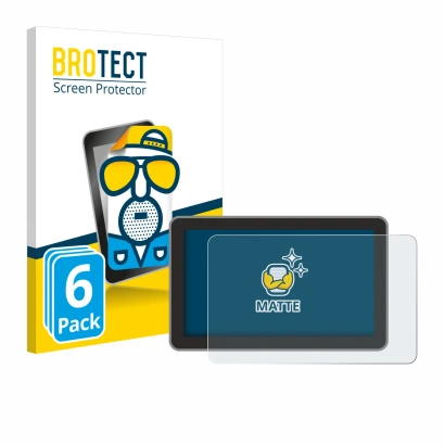 Vorderseite einer Produktverpackung mit dem Markenlogo BROTECT. Daneben ist das Gerät Bambu Lab H2D mit dem zugehörigen Displa