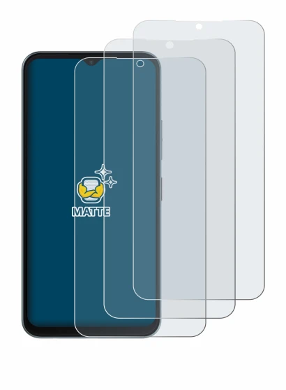 Abbildung des Geräts Telekom T Phone 3 mit einer Vielzahl des Displayschutzes.