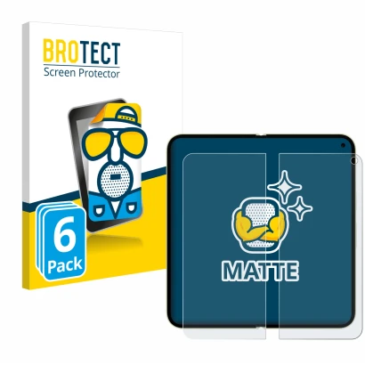 Vorderseite einer Produktverpackung mit dem Markenlogo BROTECT. Daneben ist das Gerät Google Pixel 10 Pro Fold (Inneres Displa