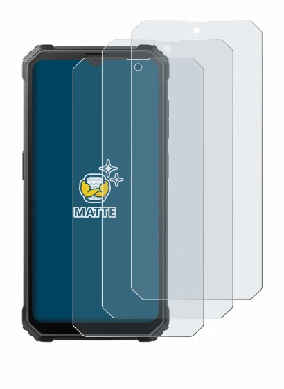 Abbildung des Geräts Blackview BV4800 SE mit einer Vielzahl des Displayschutzes.