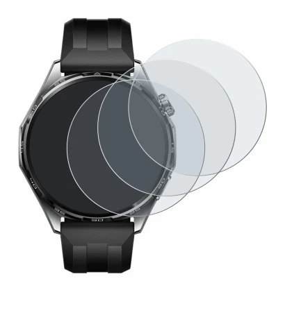 Abbildung des Geräts Huawei Watch GT 6 (46 mm) mit einer Vielzahl des Displayschutzes.