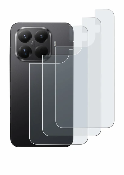 Abbildung des Geräts Xiaomi 15T Pro (Rückseite) mit einer Vielzahl des Displayschutzes.