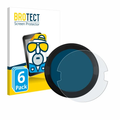 Vorderseite einer Produktverpackung mit dem Markenlogo BROTECT. Daneben ist das Gerät OOONO P-DISC NO2 mit dem zugehörigen Dis