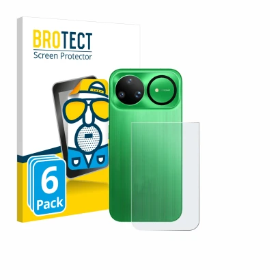 Vorderseite einer Produktverpackung mit dem Markenlogo BROTECT. Daneben ist das Gerät Huawei Nova 15 Ultra (Rückseite) mit dem