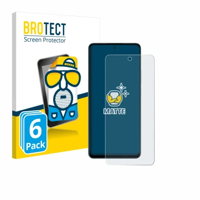 Vorderseite einer Produktverpackung mit dem Markenlogo BROTECT. Daneben ist das Gerät Oppo A5 4G mit dem zugehörigen Displaysc