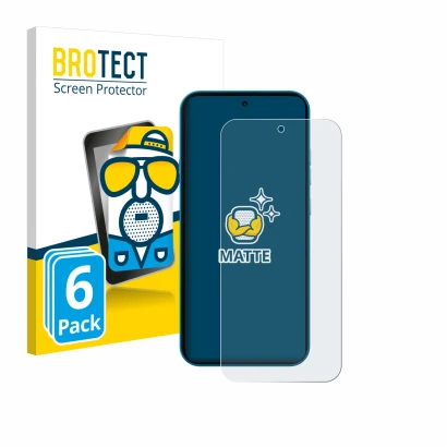 Vorderseite einer Produktverpackung mit dem Markenlogo BROTECT. Daneben ist das Gerät Nothing Phone (4a) mit dem zugehörigen D