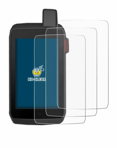 Abbildung des Geräts Garmin Montana 700 mit einer Vielzahl des Displayschutzes.