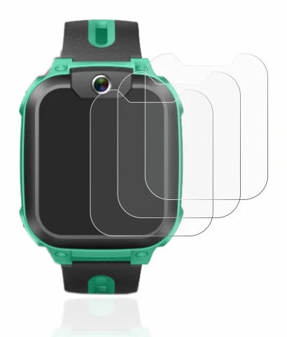 Abbildung des Geräts Imoo Watch Phone Z1 mit einer Vielzahl des Displayschutzes.