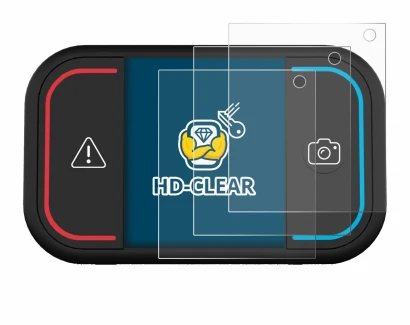 Abbildung des Geräts Saphe Drive Mini mit einer Vielzahl des Displayschutzes.