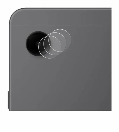 Abbildung des Geräts Samsung Galaxy Tab A9 WiFi (NUR Kameraschutz) mit einer Vielzahl des Displayschutzes.