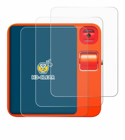 Abbildung des Geräts rabbit r1 mit einer Vielzahl des Displayschutzes.