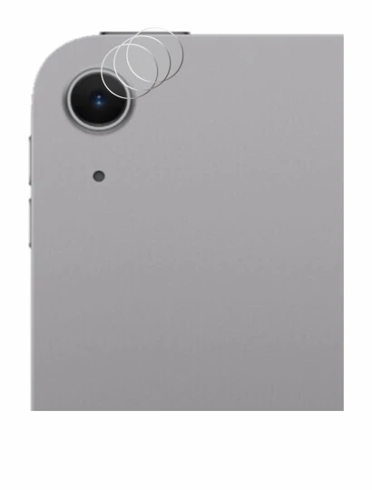 Abbildung des Geräts Apple iPad Air 13" M2 WiFi 2024 (NUR Kameraschutz) mit einer Vielzahl des Displayschutzes.