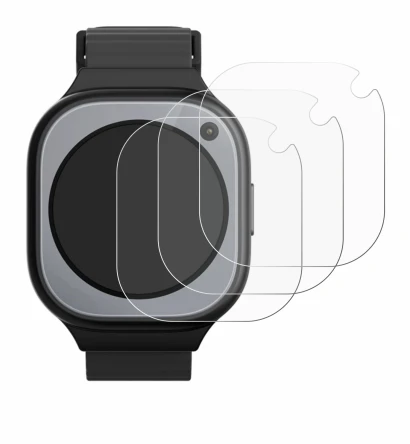 Abbildung des Geräts Xplora X6Pro mit einer Vielzahl des Displayschutzes.