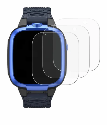 Abbildung des Geräts Xiaomi Mibro Kids Z3 mit einer Vielzahl des Displayschutzes.